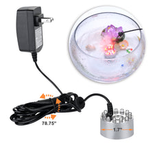 Load image into Gallery viewer, 12LED Changing Color Mist Maker Fogger Mist Generator Large Capacity Of Mist Perfect for Halloween and other Holidays