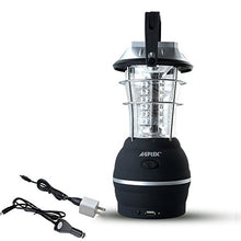 Load image into Gallery viewer, Solar Lantern, AGPtek 5 Mode Hand Crank Dynamo 36 LED Rechargeable Camping Lantern Emergency Light, Ultra Bright LED Lantern - Car Charge - Camping gear for Hiking Emergencies Hurricane Outages