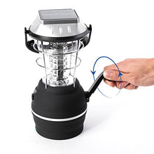 Load image into Gallery viewer, Solar Lantern, AGPtek 5 Mode Hand Crank Dynamo 36 LED Rechargeable Camping Lantern Emergency Light, Ultra Bright LED Lantern - Car Charge - Camping gear for Hiking Emergencies Hurricane Outages