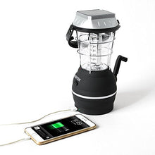 Load image into Gallery viewer, Solar Lantern, AGPtek 5 Mode Hand Crank Dynamo 36 LED Rechargeable Camping Lantern Emergency Light, Ultra Bright LED Lantern - Car Charge - Camping gear for Hiking Emergencies Hurricane Outages