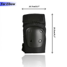 Load image into Gallery viewer, ODOLAND Knee and Elbow Waist Pads for Cycling, Skating, Mini Biking Riding   Adjustable Size Fits Children 6-14 Years Old