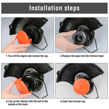 Load image into Gallery viewer, Replacement Spool AGPtEK Line String Trimmer Replacement Spools Compatible with Black and Decker AF-100 Weed Eater Spool 10 Packs