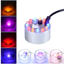 Load image into Gallery viewer, 12LED Changing Color Mist Maker Fogger Mist Generator Large Capacity Of Mist Perfect for Halloween and other Holidays