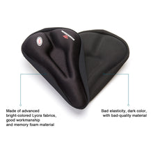 Load image into Gallery viewer, Anti-Slip Silicone Gel Pad Cushion Seat Saddle Cover for Bike Bicycle Cycling