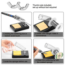 Load image into Gallery viewer, Soldering Iron, IMAGE Digital-Controlled Thermostatic Soldering Iron with LCD Screen Display