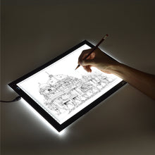Load image into Gallery viewer, A4 LED Artcraft Tracing Light Pad Light Box Tatoo Pad Aniamtion Sketching Designing Stencilling