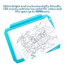 Load image into Gallery viewer, A4 Bule Led Tracing Light Pad Box Memory Function Drawing Sketching Animation