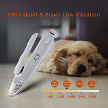 Load image into Gallery viewer, Dog Cat Nail Clipper Grinder with LED Light Electric Pet Grooming Tool