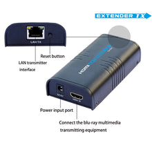 Load image into Gallery viewer, LKV373A Version 4.0 HDMI Extender Sender+Receiver 120M 1080P for HD STB DVD PS3
