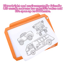 Load image into Gallery viewer, Orange A4 Led Tracing Light Pad Box Dimmable Brightness Drawing Sketching Animation