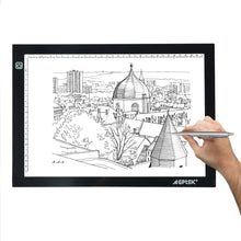 Load image into Gallery viewer, A4 LED Artcraft Tracing Light Pad Light Box Tatoo Pad Aniamtion Sketching Designing Stencilling
