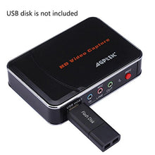 Load image into Gallery viewer, AGPtek HD Game Capture Card HD Video Capture 1080P HDMI/ YPBPR Video Recorder for Xbox 360 Xbox One/ PS3 PS4/ Wii U, Support Mic in with YPBPR Input
