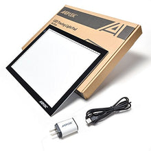 Load image into Gallery viewer, AGPtek HL0163-1-1 17-Inch LED Artcraft Tracing Light Pad Light Box For Artists,Drawing, Sketching, Animation, White