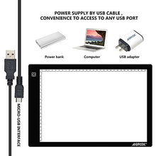 Load image into Gallery viewer, AGPtek HL0163-1-1 17-Inch LED Artcraft Tracing Light Pad Light Box For Artists,Drawing, Sketching, Animation, White