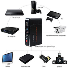 Load image into Gallery viewer, AGPtek HD Game Capture Card HD Video Capture 1080P HDMI/ YPBPR Video Recorder for Xbox 360 Xbox One/ PS3 PS4/ Wii U, Support Mic in with YPBPR Input