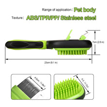 Load image into Gallery viewer, 5 In 1 Pet Brush Set Pet Grooming Shedding Massage Combs for Dogs & Cats Removes Undercoat Dander Dirt
