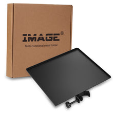 Load image into Gallery viewer, 7.9*8.6in Microphone Stand Tray Clamp-on Rack Shelf Holder for Music Sheet