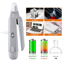 Load image into Gallery viewer, Dog Cat Nail Clipper Grinder with LED Light Electric Pet Grooming Tool