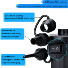 Load image into Gallery viewer, Electric Air Pump For Swimming Ring Inflatable Boat Paddling Pool Fast Deflator