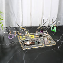 Load image into Gallery viewer, Epoxy Resin Silicone Molds Antlers Tree Branch Tray Jewelry Displayed Organizer for Necklace Earrings