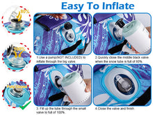 Load image into Gallery viewer, CAMULAND 47-Inch Snow Tube for Sledding Heavy Duty with Oxford Cloth and a Digging Rope, Inflatable Snow Tube for Adults, Great for Winter Outdoor Sports