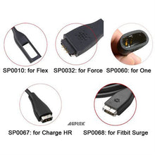 Load image into Gallery viewer, AGPtek 2 PCS USB Replacement Charging Cord Cable for Fitbit Charge HR Wristband Wireless Activity Tracker