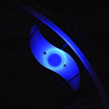 Load image into Gallery viewer, AGPtek Waterproof 6Pcs Bike Bicycle Cycling Sopke Silicone LED Light - Blue