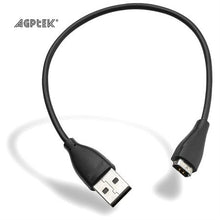 Load image into Gallery viewer, AGPtek 2 PCS USB Replacement Charging Cord Cable for Fitbit Charge HR Wristband Wireless Activity Tracker