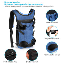 Load image into Gallery viewer, Ownpets Legs Out Front Dog Carrier, Hands-Free Adjustable Pet Carrying Backpack, Ideal for Small & Medium Cat, Dog Puppy Doggie(L)