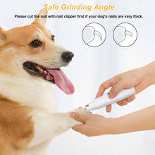 Load image into Gallery viewer, Pro Pet Dog Cat Nail Trimmer Grooming Tool Grinder Electric Clipper Kit