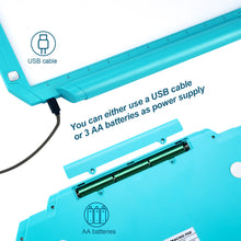 Load image into Gallery viewer, A4 Bule Led Tracing Light Pad Box Memory Function Drawing Sketching Animation