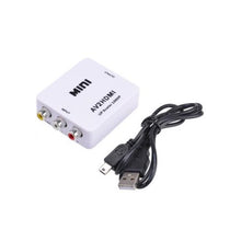 Load image into Gallery viewer, 720p 1080p Upscaler Mini Composite AV CVBS 3RCA to HDMI Video Converter Adapter