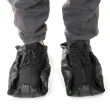 Load image into Gallery viewer, HK step in sock shoe covers automatic hands free shoe cover (pair)