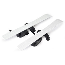 Load image into Gallery viewer, Kids Beginner Ski Boards & Poles, ODOLAND Low-Resistant Ski Boards for Age 4 and Under, Snowflake