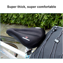 Load image into Gallery viewer, Anti-Slip Silicone Gel Pad Cushion Seat Saddle Cover for Bike Bicycle Cycling