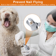 Load image into Gallery viewer, Dog Cat Nail Clipper Grinder with LED Light Electric Pet Grooming Tool