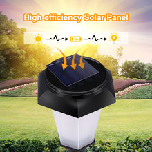 Load image into Gallery viewer, Flickering Flame Solar Lights, IMAGE 4 Pcs Solar Torch Light with Flickering Flame, Solar Powered Lights with Waterproof Function, Torch Solar Lights Outdoor with Ground Spike for Yard, Patio and Lawn