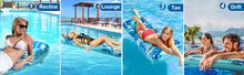 Load image into Gallery viewer, Pool Lounge Float, CAMULAND 70 Inches X 30 Inches Inflatable Lounge Pool with Headrest, Floating Pool Lounge Chair for Men and Women