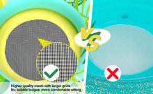 Load image into Gallery viewer, Inflatable Lounger Pool Float with a Rubber Handle and a Drink Holder, Soft, Durable and Portable Inflatable Pool Float Chair with Mesh Fabric for Adults and Kid