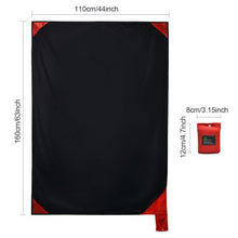 Load image into Gallery viewer, Packable Beach Blanket Portable Picnic Mat Waterproof Sand Free Pocket Size Blanket