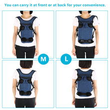 Load image into Gallery viewer, Ownpets Legs Out Front Dog Carrier, Hands-Free Adjustable Pet Carrying Backpack, Ideal for Small & Medium Cat, Dog Puppy Doggie (M)