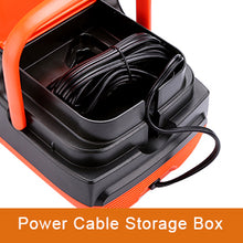 Load image into Gallery viewer, Air Pump, AGPtEK Electric Air Pump Digital 16PSI 12V Rechargeable SUP Electric Air Pump Compressor with Quick Air Inflator / Deflator, Portable Electric High Pressure Air Pump for Air Mattresses, Tents and Inflatable Boats