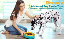Load image into Gallery viewer, Ownpets Dog Puzzle Toy, Interactive Dog Food Puzzle Slow Feeder Treat Dispenser for IQ Training & Mental Enrichment, Pet Puzzle Simulating Game for Small, Medium, Large Dogs & Cats