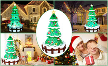 Load image into Gallery viewer, CAMULAND 7ft Giant Inflatable Christmas Tree with Built-in LED Lights, Blow Up Inflatable Christmas Decorations for Indoor and Outdoor Use