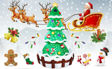 Load image into Gallery viewer, CAMULAND 7ft Giant Inflatable Christmas Tree with Built-in LED Lights, Blow Up Inflatable Christmas Decorations for Indoor and Outdoor Use