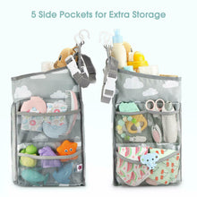 Load image into Gallery viewer, Baby Hanging Crib Organizer Nappy Diaper Changing Storage Caddy Bag Organiser