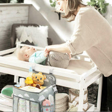 Load image into Gallery viewer, Baby Hanging Crib Organizer Nappy Diaper Changing Storage Caddy Bag Organiser