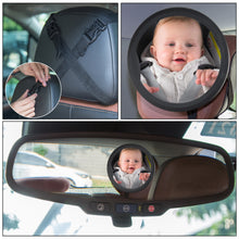 Load image into Gallery viewer, Baby Back Seat Car Mirror Rear Facing View Infant Child Shatterproof Safety