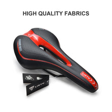 Load image into Gallery viewer, Bicycle Bike MTB Cycling Cushion Soft Seat Saddle  Soft Resist Shock