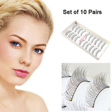 Load image into Gallery viewer, 20Pairs Makeup Handmade Natural Fashion Long False Eyelashes Eye Lashes